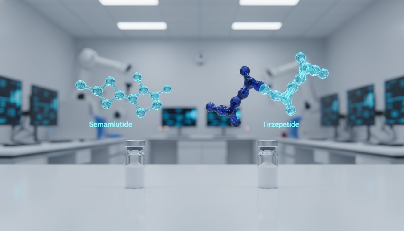 Tirzepatide vs. Semaglutide for Research: A 2026 Comparative Laboratory FAQ