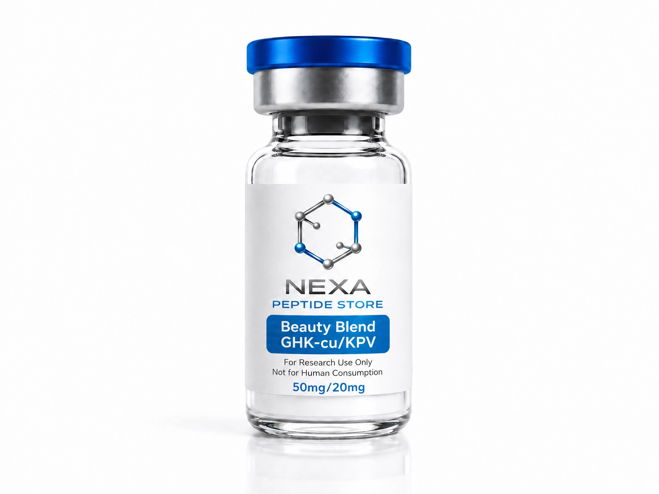 Beauty Blend GHK-cu/KPV – 50mg/20mg