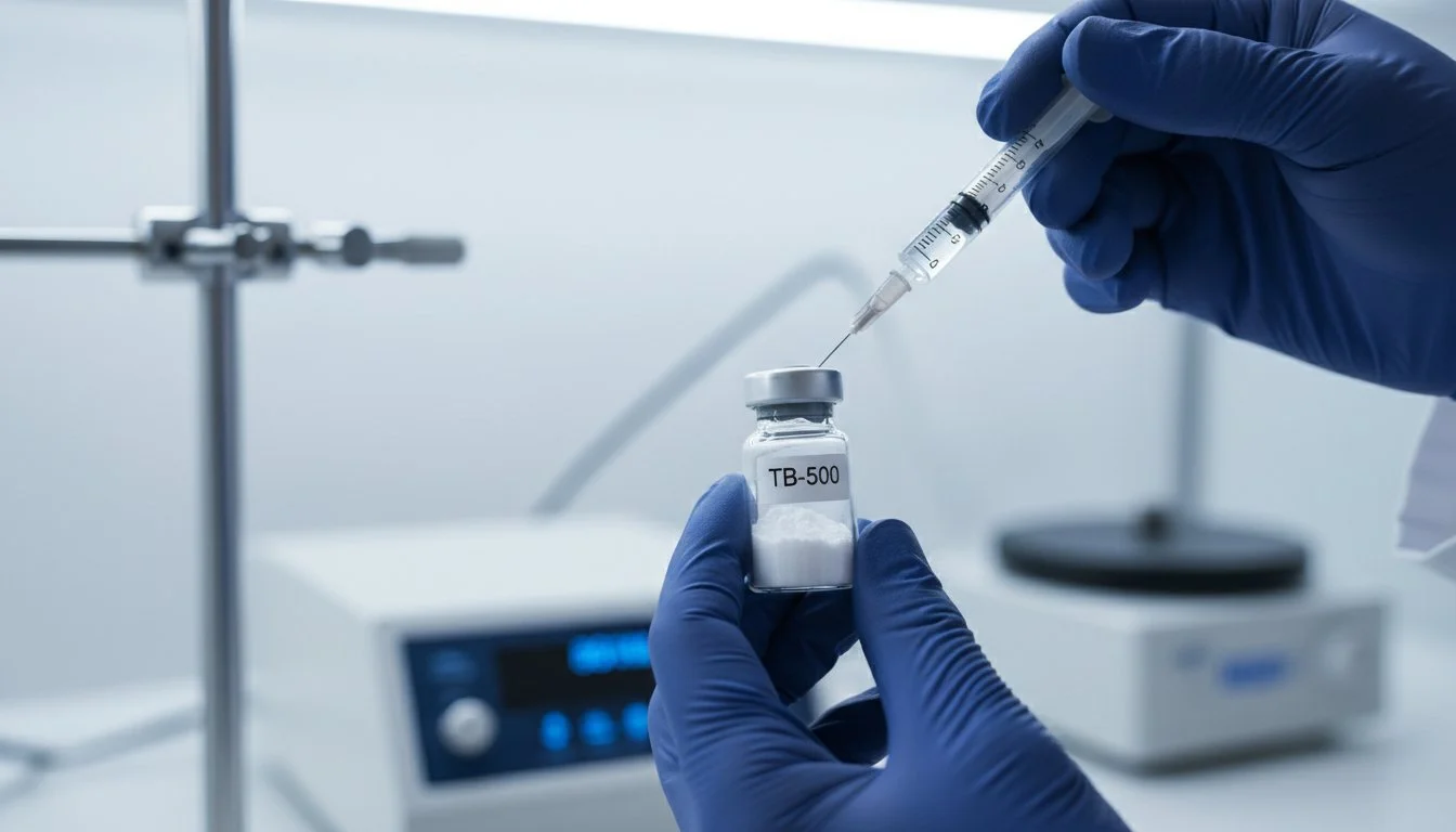 TB-500 Research Peptide: A Technical Guide to Laboratory Handling and Purity